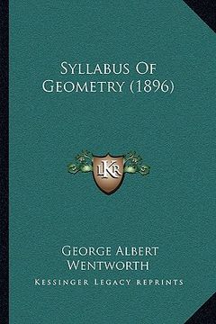 portada syllabus of geometry (1896) (en Inglés)