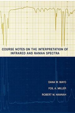 portada course notes on the interpretation of infrared and raman spectra (in English)