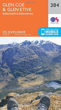 portada Glen Coe 1 : 25 000 (OS Explorer Active Map)