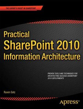 portada practical sharepoint 2010 information architecture (en Inglés)