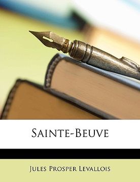 portada Sainte-Beuve (en Francés)