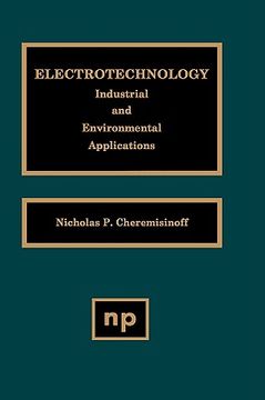 portada electrotechnology: industrial and environmental applications (en Inglés)