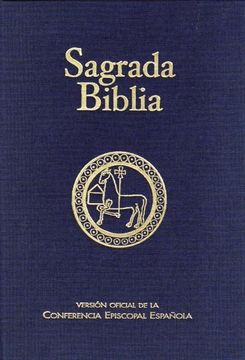 portada Sagrada Biblia (Ed. Típica - Tela): Versión Oficial de la Conferencia Episcopal Española (Ed. Típica - Tela) (Ediciones Bíblicas)