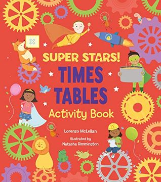portada Super Stars! Times Tables Activity Book (en Inglés)
