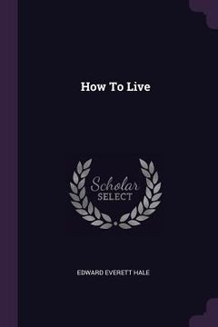 portada How To Live (in English)