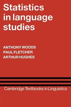 portada Statistics in Language Studies Paperback (Cambridge Textbooks in Linguistics) (in English)