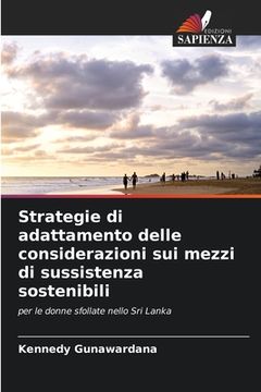 portada Strategie di adattamento delle considerazioni sui mezzi di sussistenza sostenibili (en Italiano)
