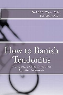 portada how to banish tendonitis (en Inglés)