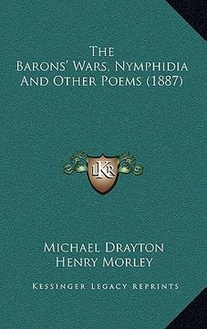 portada the barons' wars, nymphidia and other poems (1887) (in English)