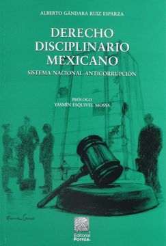 portada Derecho Disciplinario Mexicano. Sistema Nacional Anticorrupción / 3 ed.