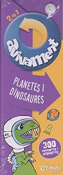 portada Avivament 2 En 1. Planetes I Dinosaures