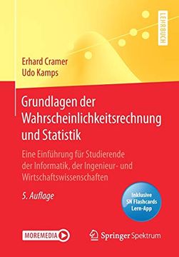 portada Grundlagen der Wahrscheinlichkeitsrechnung und Statistik: Eine Einführung für Studierende der Informatik, der Ingenieur- und Wirtschaftswissenschaften (in German)