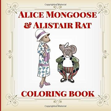 portada Alice Mongoose and Alistair Rat Coloring Book: Volume 5 (Island Color)