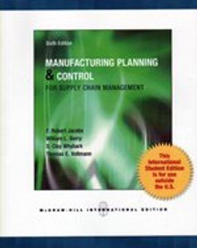 portada Manufacturing Planning and Control for Supply Chain Management