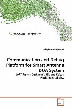 portada communication and debug platform for smart antenna doa system (en Inglés)