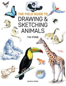 portada The Field Guide to Drawing & Sketching Animals (en Inglés)