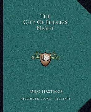 portada the city of endless night (en Inglés)