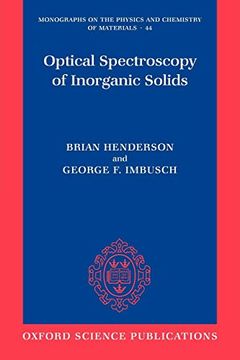portada Optical Spectroscopy of Inorganic Solids (in English)
