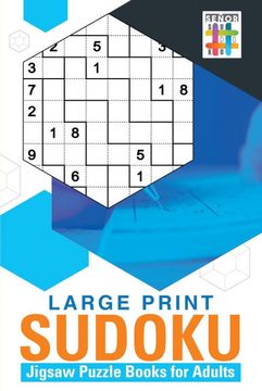 portada Large Print Sudoku Jigsaw Puzzle Books for Adults (en Inglés)