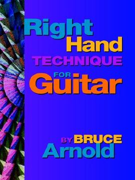portada right hand technique for guitar (en Inglés)