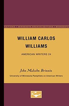 portada William Carlos Williams - American Writers 24: University of Minnesota Pamphlets on American Writers 