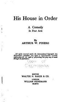 portada His house in order, a comedy in four acts (en Inglés)