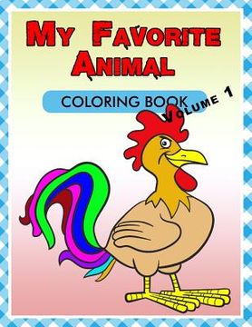 portada My Favorite Animal Coloring Book Volume 1 (in English)