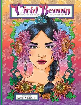 portada Vivid Beauty: Women of the World Coloring Book (en Inglés)