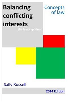 portada Balancing Conflicting Interests the law explained (en Inglés)