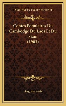 portada Contes Populaires Du Cambodge Du Laos Et Du Siam (1903) (en Francés)