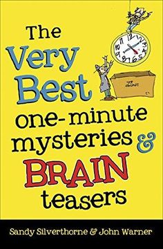 portada The Very Best One-Minute Mysteries and Brain Teasers (in English)