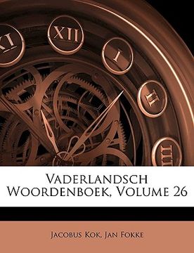 portada Vaderlandsch Woordenboek, Volume 26