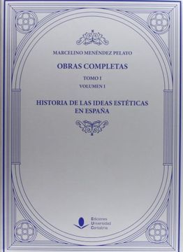 portada Historia de las Ideas Estéticas en España: 3 (Analectas)