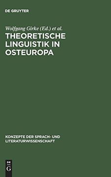 portada Theoretische Linguistik in Osteuropa: OriginalbeiträGe und ErstüBersetzungen (en Alemán)