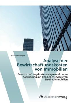 portada Analyse Der Bewirtschaftungskosten Von Immobilien