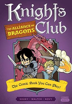 portada Comic Quests Knights Club Alliance of Dragons (en Inglés)