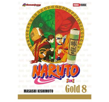 portada NARUTO GOLD EDITION N.8 (in Spanish)