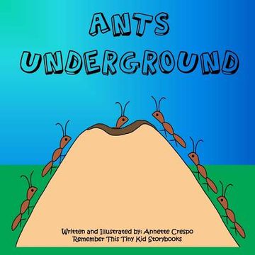 portada Ants Underground (en Inglés)