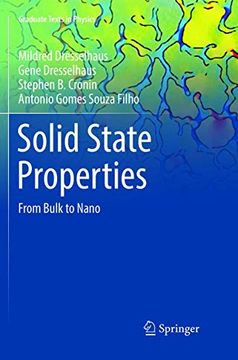 portada Solid State Properties: From Bulk to Nano (Graduate Texts in Physics) (in English)