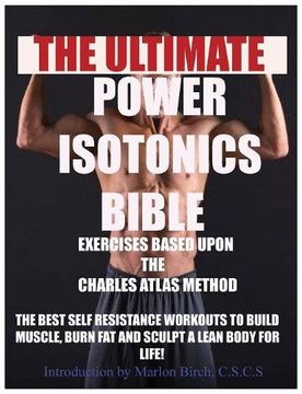 portada Power Isotonics Exercise Bible (Self Resistance) (en Inglés)