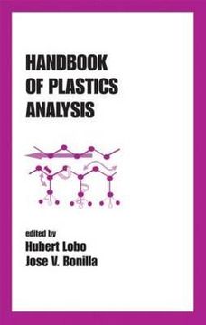 portada handbook of plastics analysis (en Inglés)