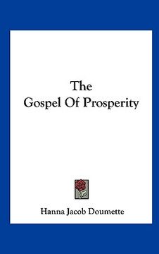 portada the gospel of prosperity (en Inglés)