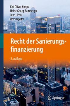 portada Recht der Sanierungsfinanzierung (en Alemán)