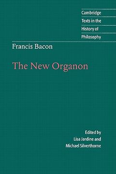 portada Francis Bacon: The new Organon Hardback (Cambridge Texts in the History of Philosophy) (en Inglés)