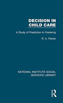 portada Decision in Child Care (National Institute Social Services Library) 