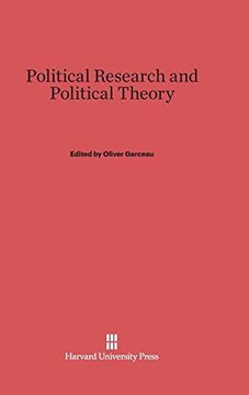 portada Political Research and Political Theory