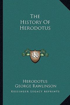 portada the history of herodotus (en Inglés)