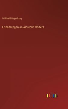 portada Erinnerungen an Albrecht Wolters (en Alemán)