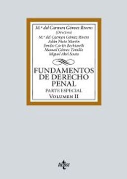 portada Fundamentos de Derecho Penal Vol. Ii Parte Especial (in Spanish)