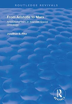 portada From Aristotle to Marx: Aristotelianism in Marxist Social Ontology (in English)